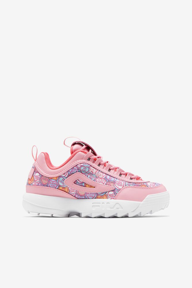 Fila Naisten Tennarit Disruptor 2 Valentine's Day Pinkki - TXFM-48532